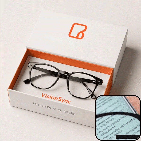 🏆Flash Sale⚡ 50K+ SOLD! Almost Gone-🔥VisionSync AutoFocus+ Multifocal Glasses | Adaptive Smart Vision